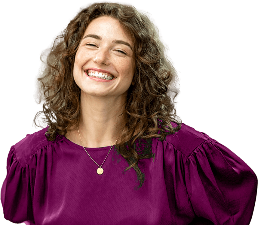 menina sorrindo
